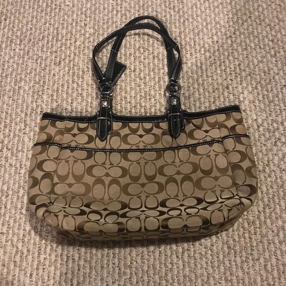 Brown Coach Bag - Picture 3 of 5
